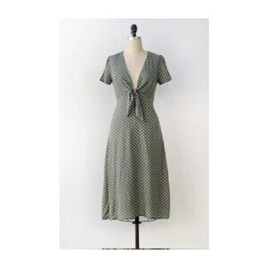 re:named Polka Dot Midi Dress